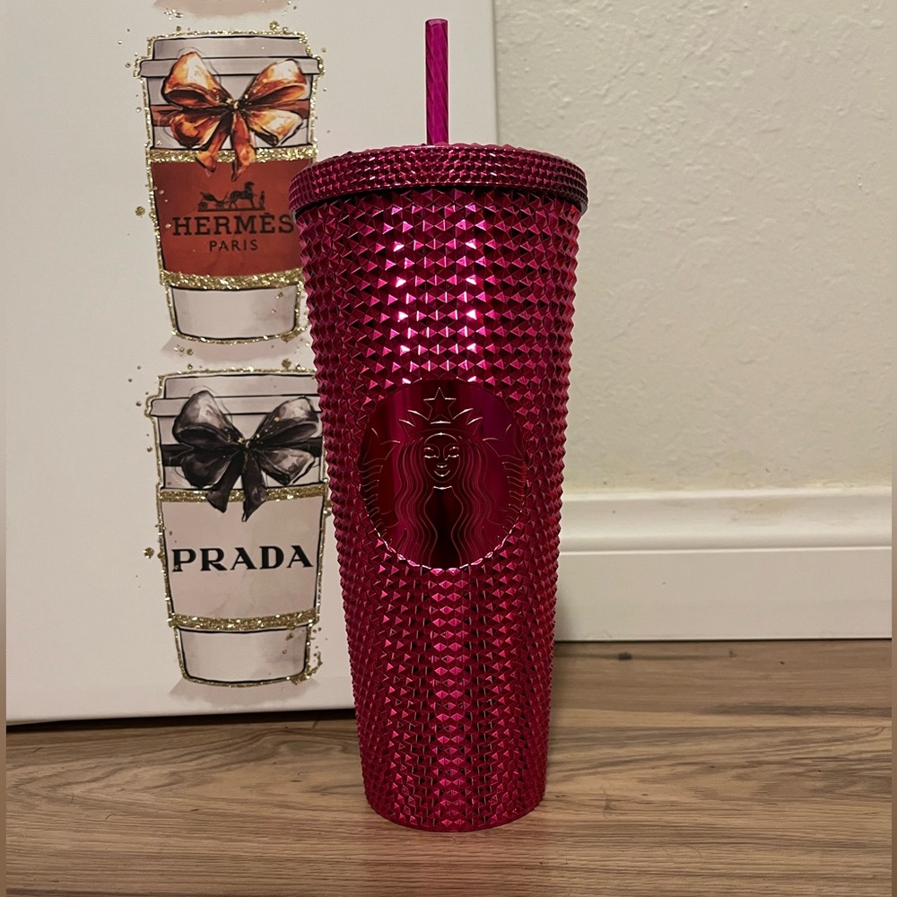 Starbucks pink tumbler